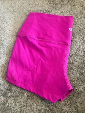 Lululemon high-rise shorts
